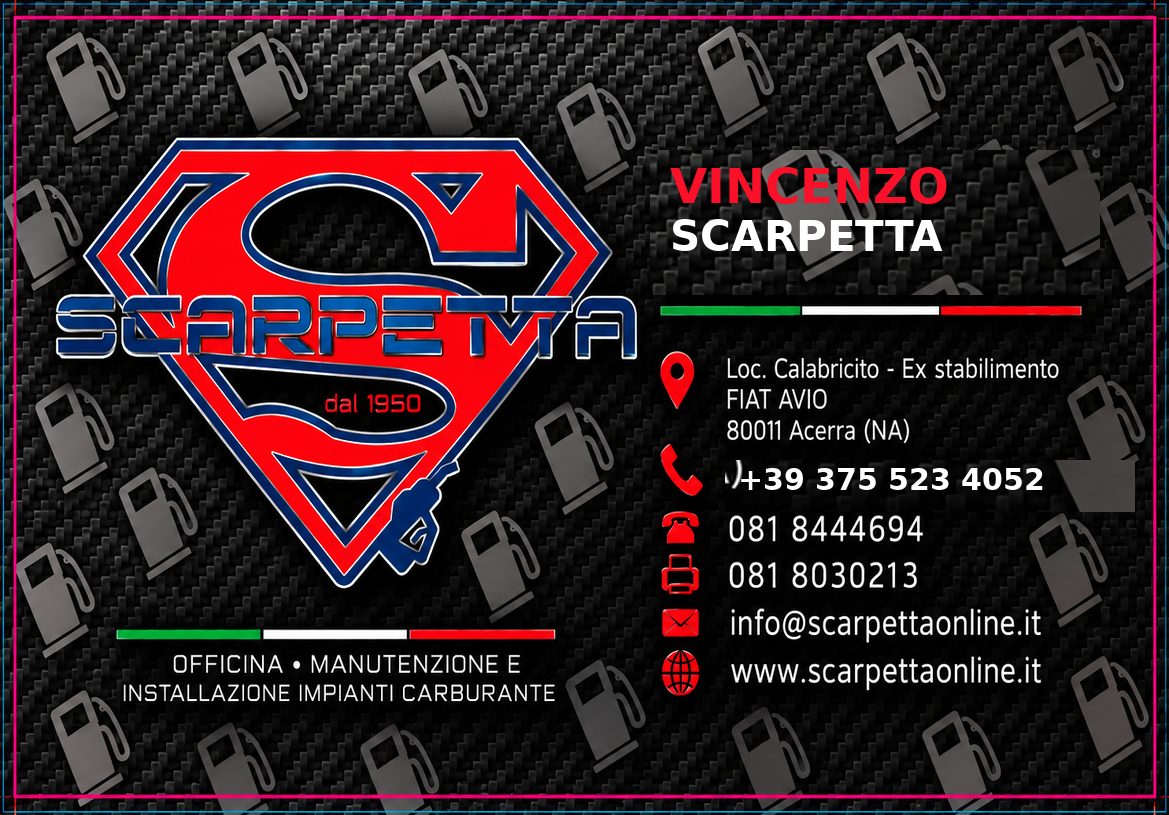 Biglietto da visita · Vincenzo Scarpetta